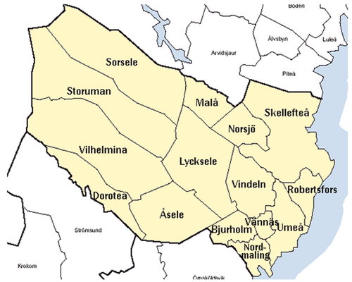 Provincia de Vasterbotten